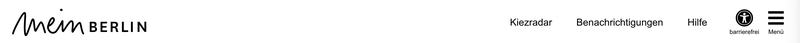 Screenshot der Startleiste mit Logo