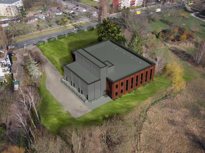 schematische Darstellung des Ersatzneubaus Amalienhof