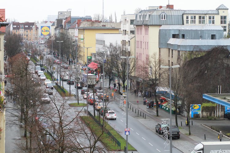 Residenzstraße Blick nach Süden