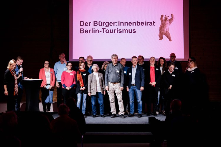 Die Mitglieder des Bürgerinnenbeirats Berlin-Tourismus