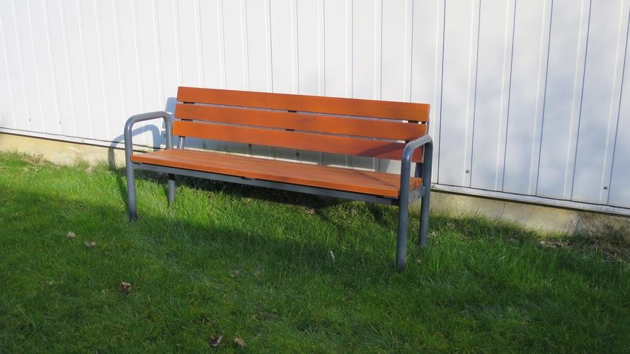 Der Prototyp der für die Gropiusstadt gebaute Bank