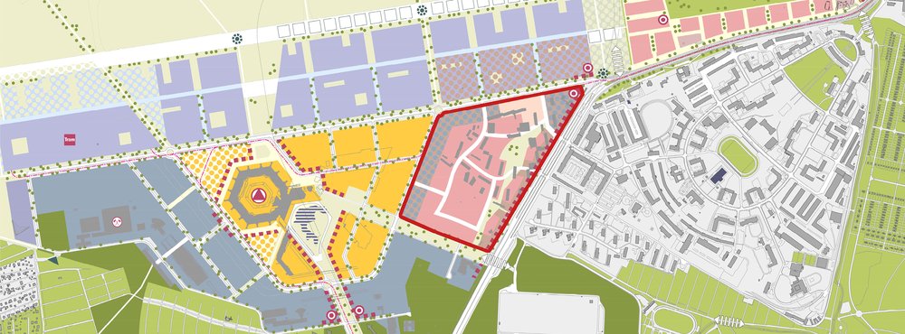 Gebietskarte der Cité Pasteur