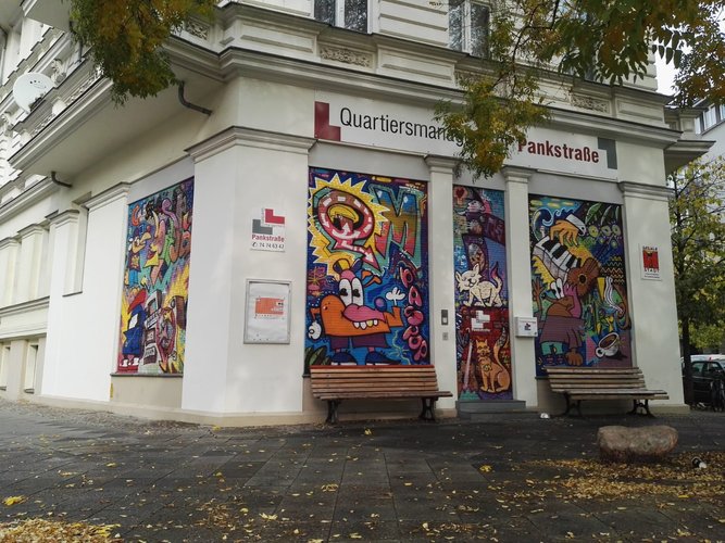 Quartiersmanagement Büro Außenansicht