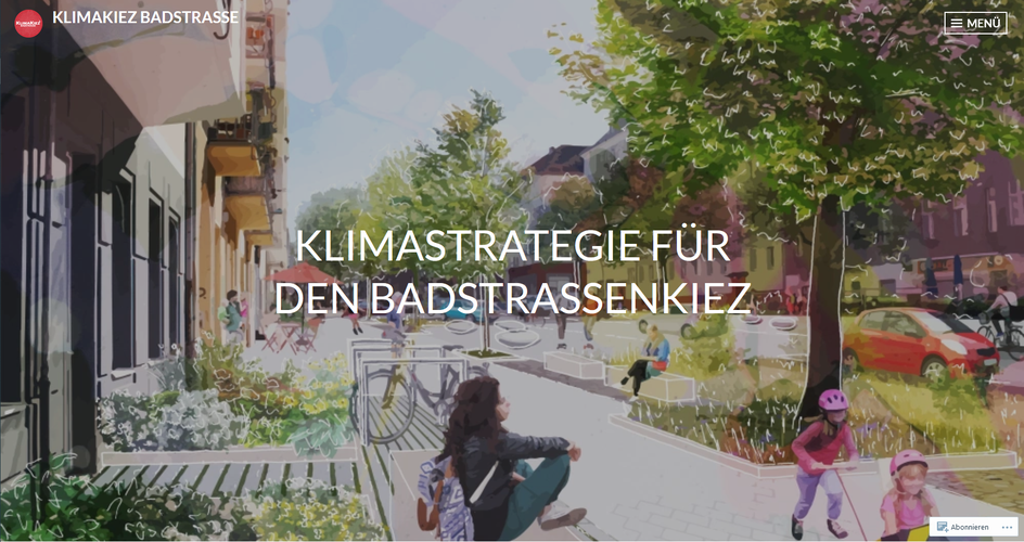 Menschen in der Badstraße