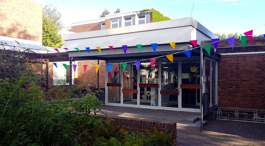 Eingangsbereich der Schule