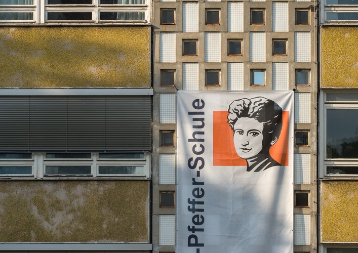 Fassadendetail des Bauteil E