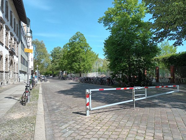 Blick auf die Schulstraße