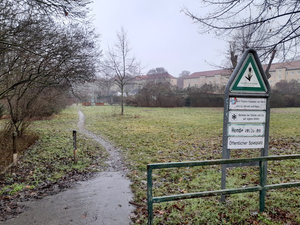 Das Bild zeigt ein Photo des Lakegrund im Plänterwald