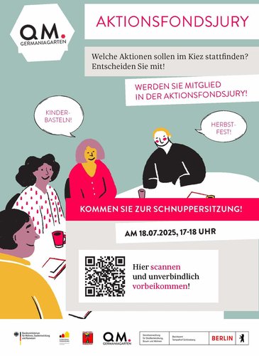Einladung zur Schnuppersitzung der Aktionsfondsjury am 18. Juli von 17 bis 18 Uh