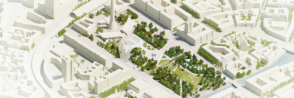 Neugestaltung Rathaus- und Marx-Engels-Forum: Darstellung Projektgebiet