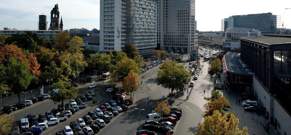 Blick auf den Hardenbergplatz
