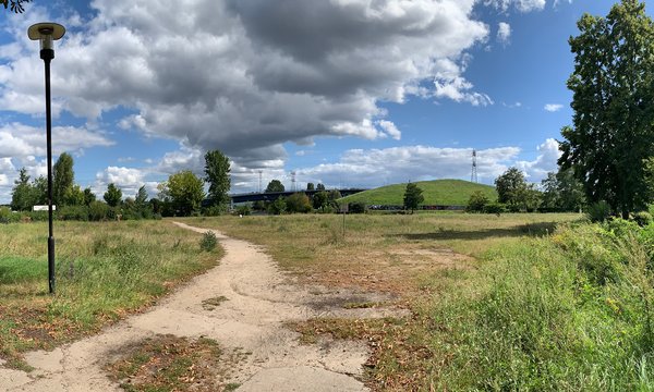 Freifläche an der Mündung des Britzer Verbindungskanals in die Spree