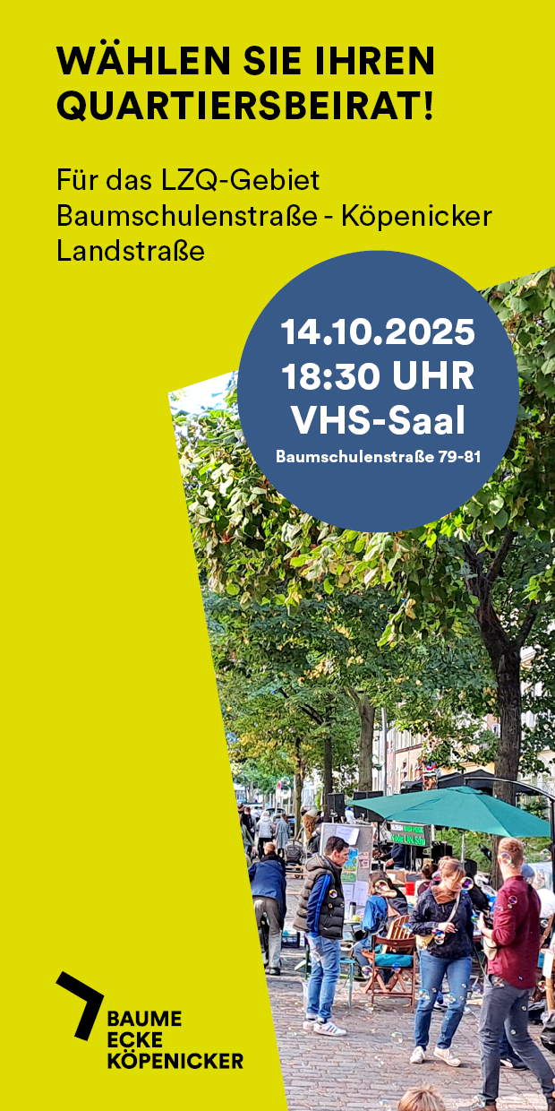 Wählen Sie Ihren Quartiersbeirat