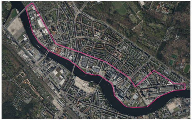 Luftbild Projektgebiet