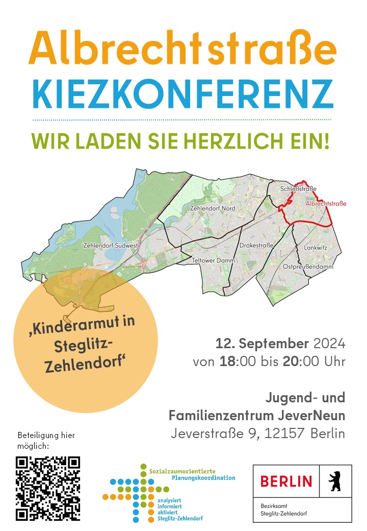 Flyer Kiezkonferenz Albrechtstr.