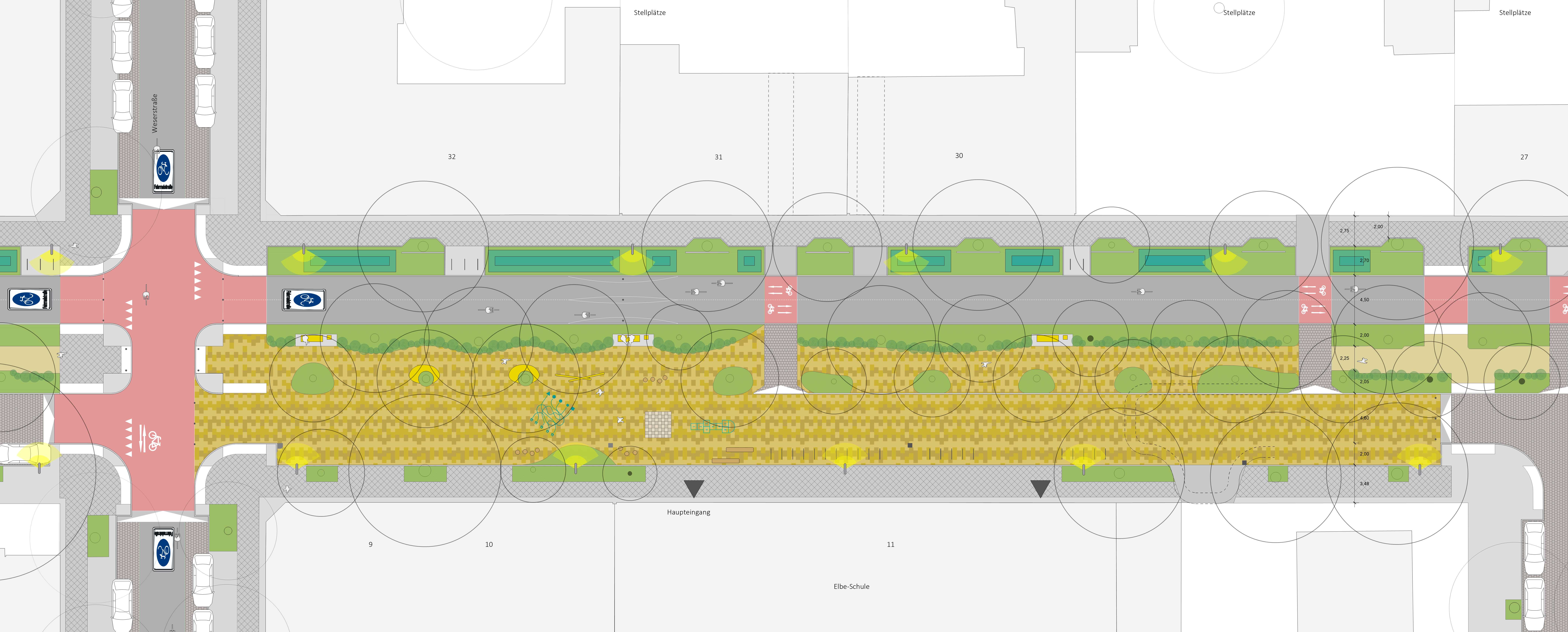 Plan der Variante 1A