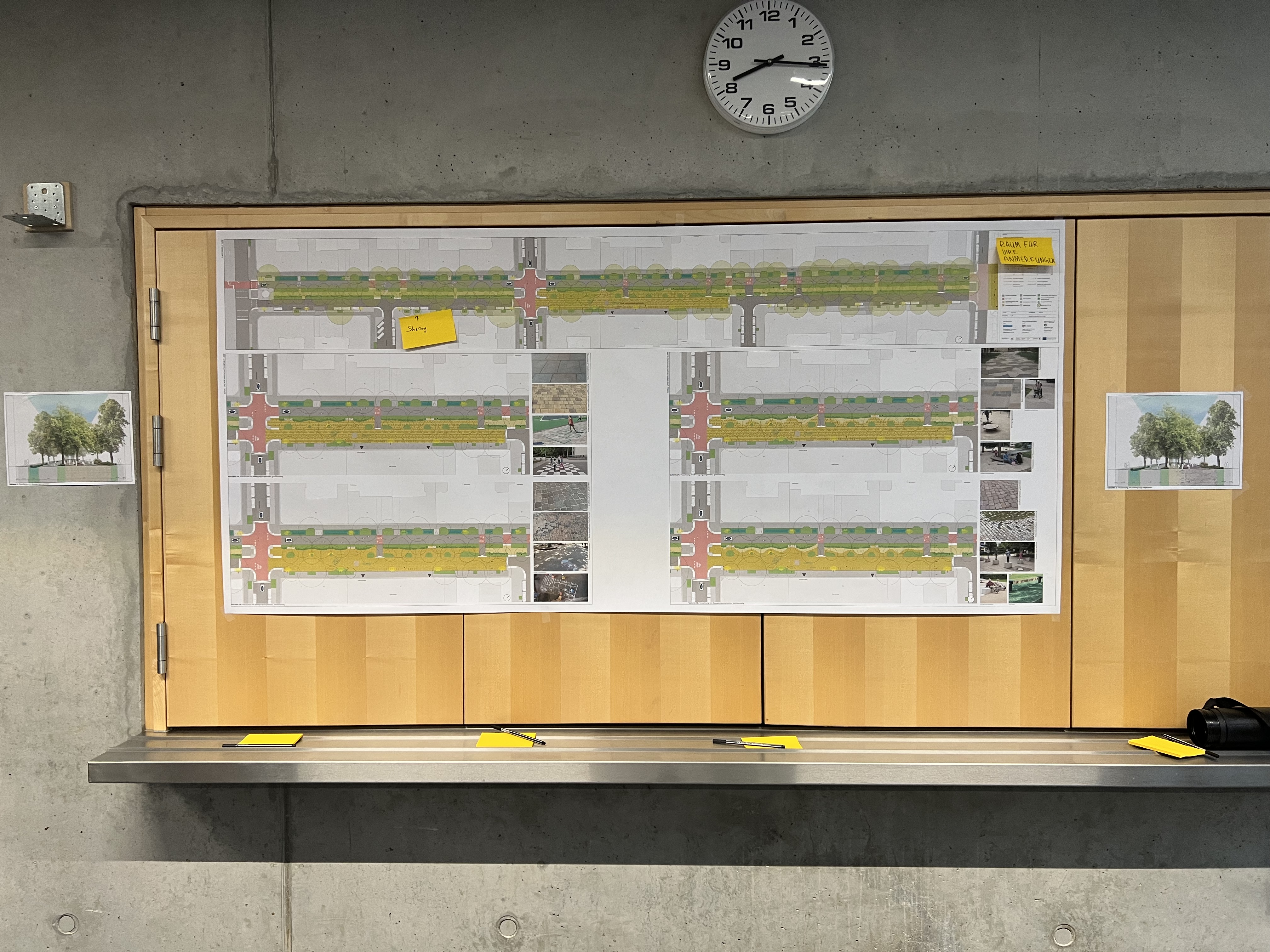 Hinweise der Gäste an die Planungsteams - Anmerkungen zu den Entwürfen