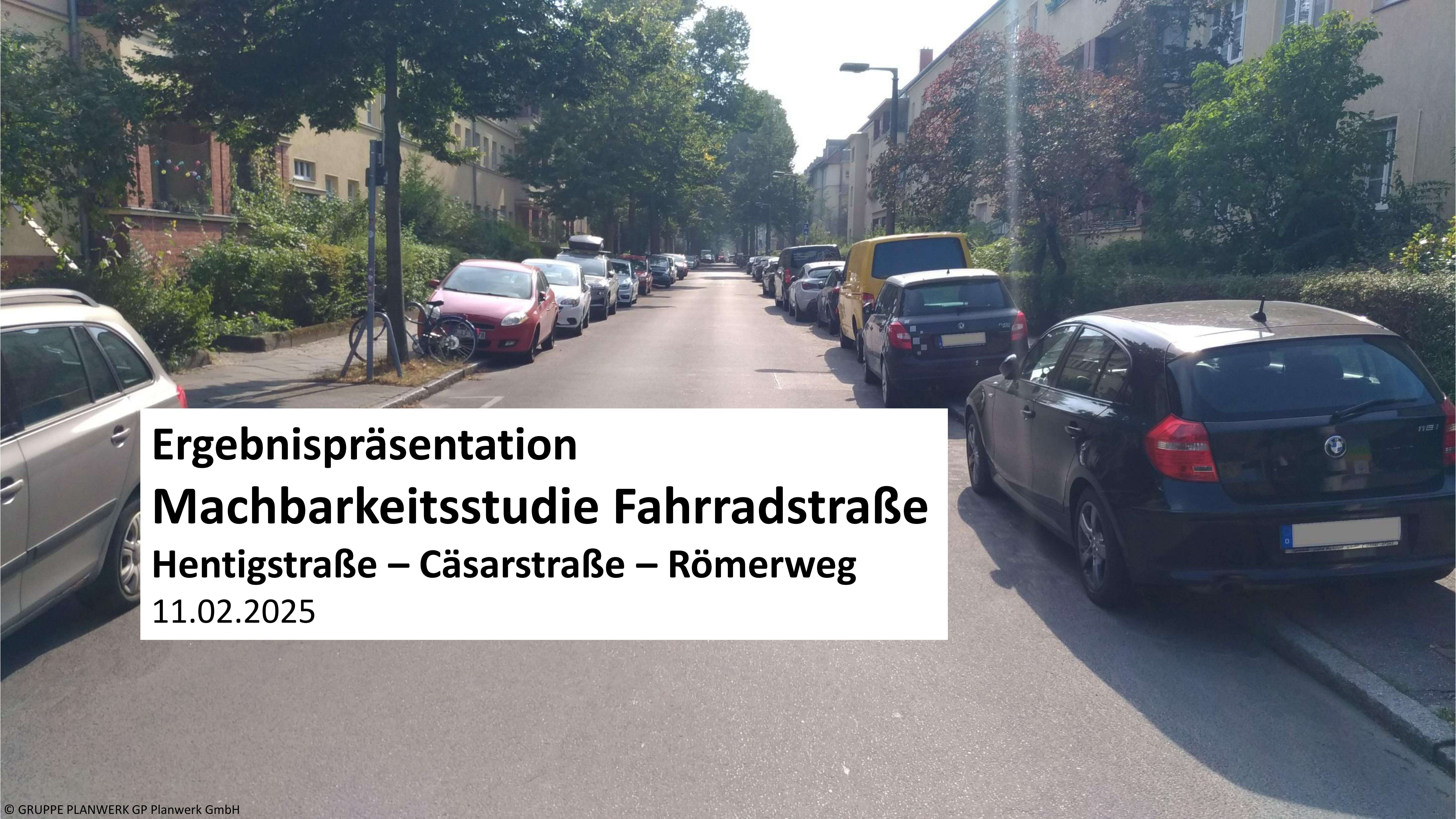 Ergebnispräsentation Machbarkeitsstudie