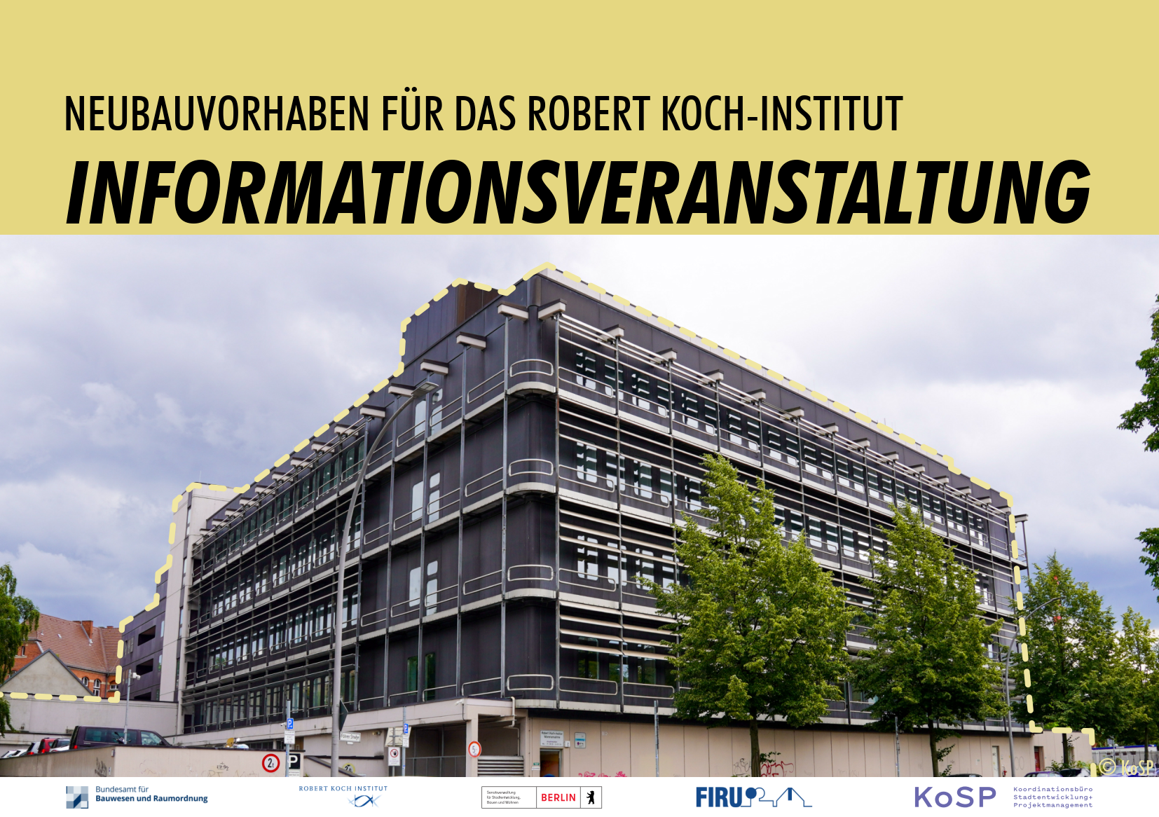 Flyer für die Infornationsveranstlatung