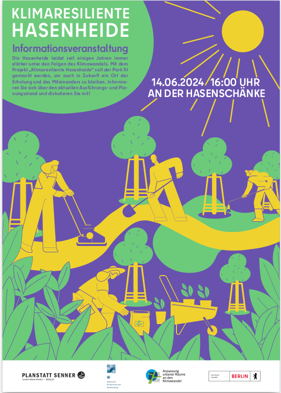 Plakat mit Informationen zur Veranstaltung am 14.6. 16 Uhr