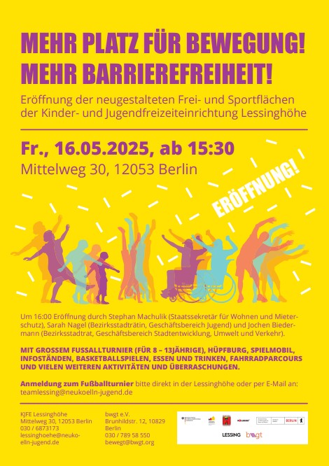 Plakat von der Feier zum 1. BA