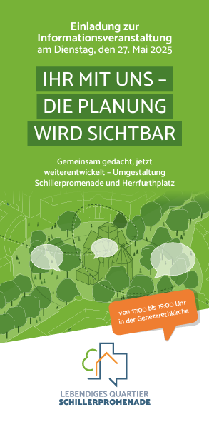 Abbildung der ersten Seite des Einladungsfylers