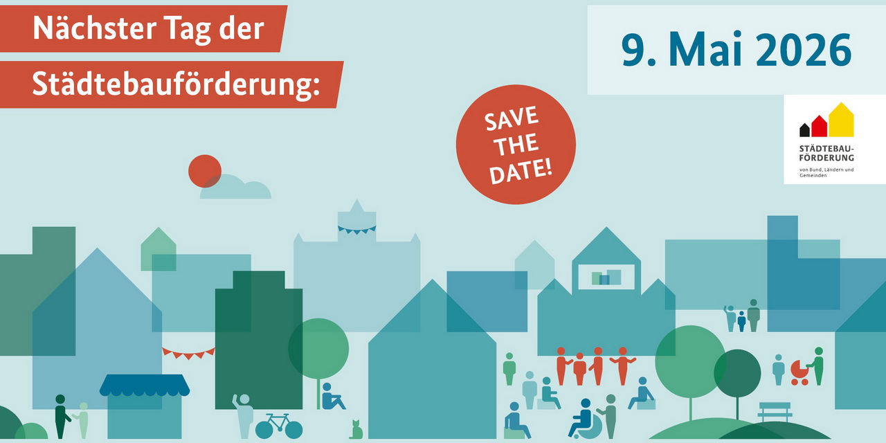 Banner zum Tag der Städtebauförderung