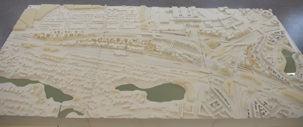 Modellansicht des Teams Henning Larsen Architects A/S, Kopenhagen