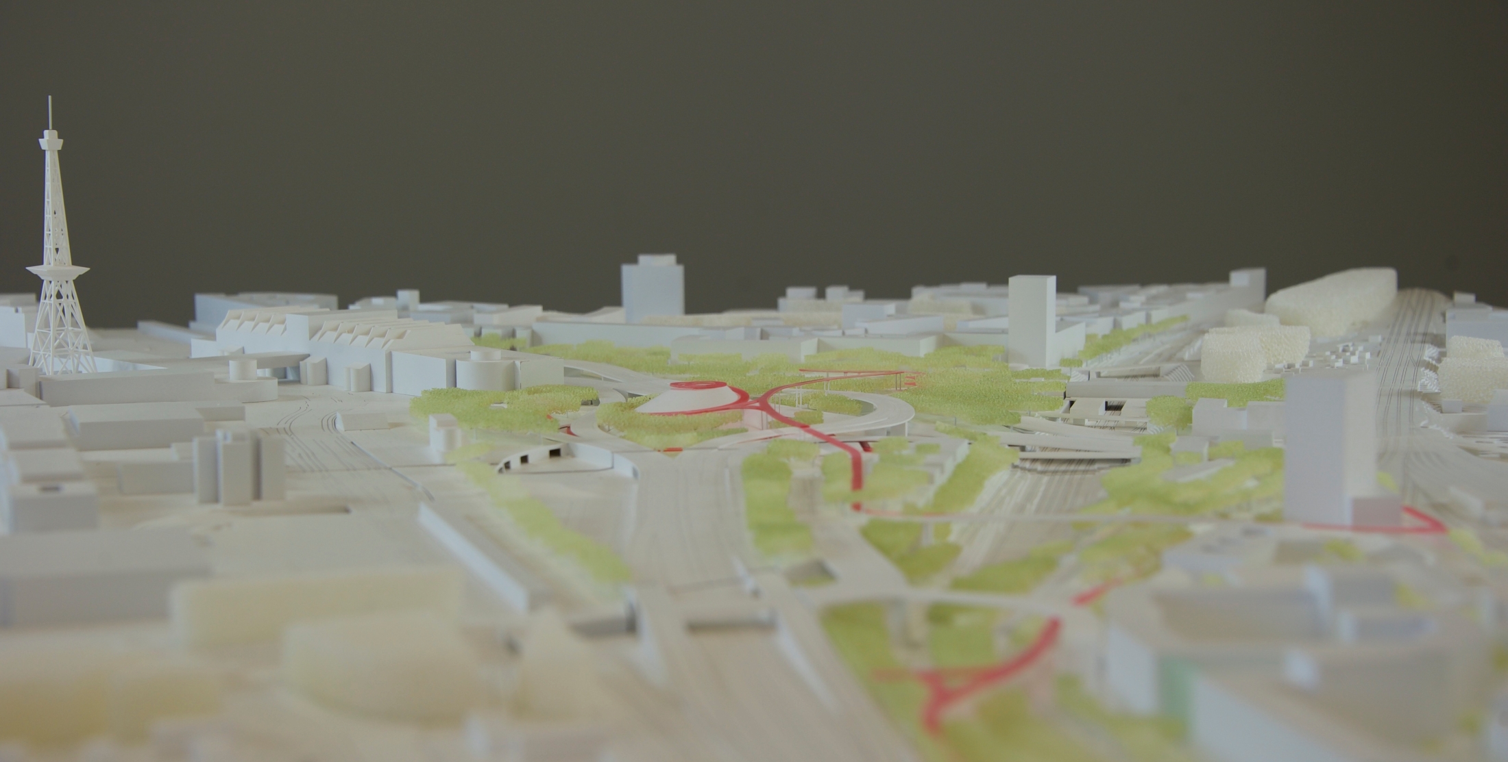 Modellansicht des Teams gmp International, Berlin