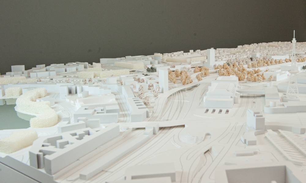 Modellansicht des Teams asp Architekten GmbH, Stuttgart