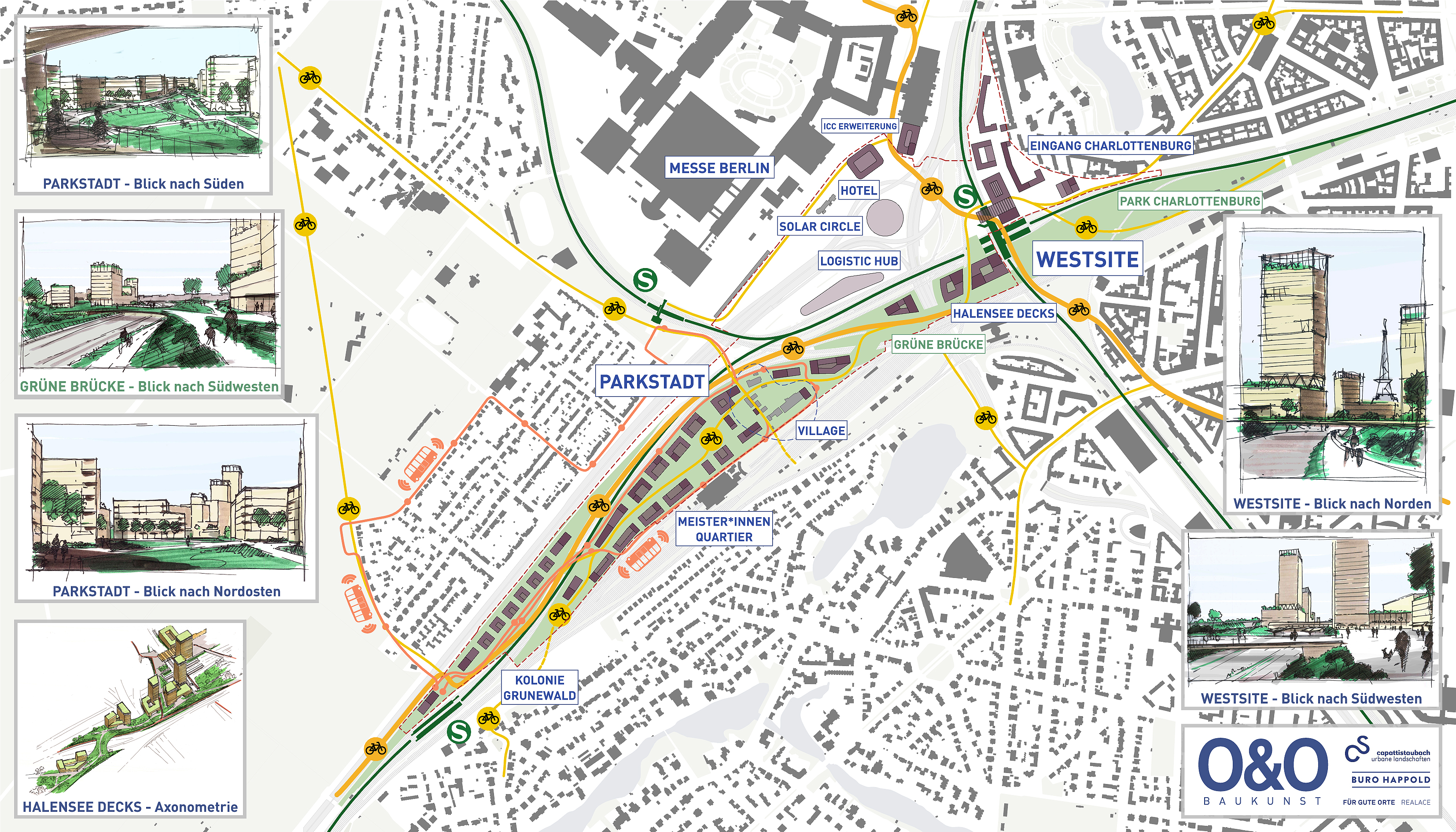 Konzeptidee des Teams Ortner & Ortner Baukunst GmbH, Berlin