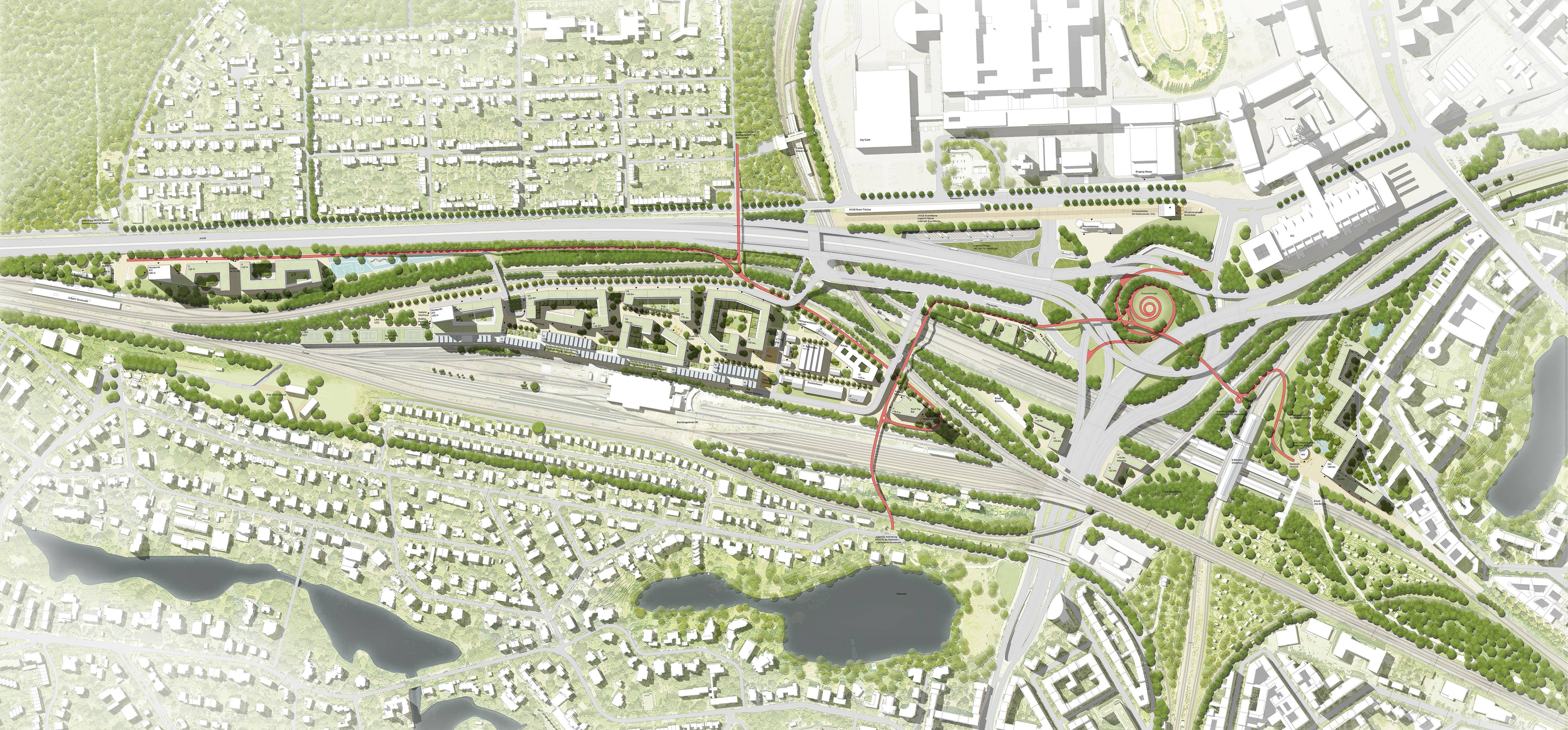 Konzeptidee des Teams gmp International, Berlin