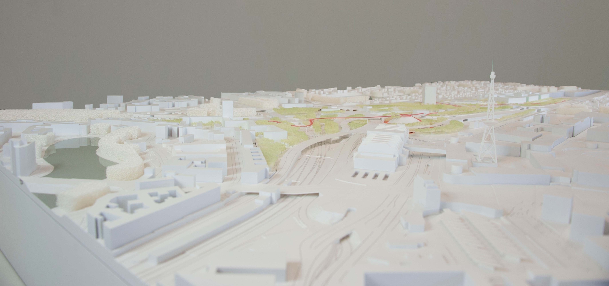 Modellansicht des Teams gmp International, Berlin