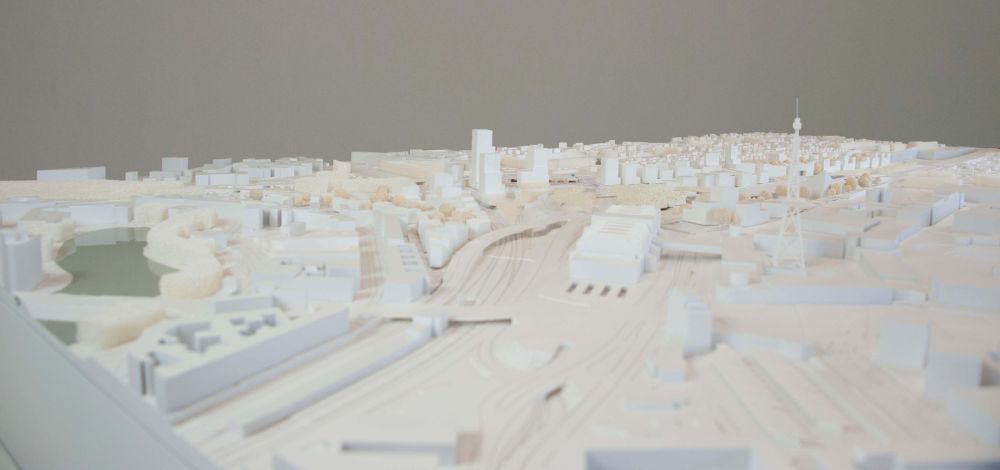 Modellansicht des Teams Henning Larsen Architects A/S, Kopenhagen