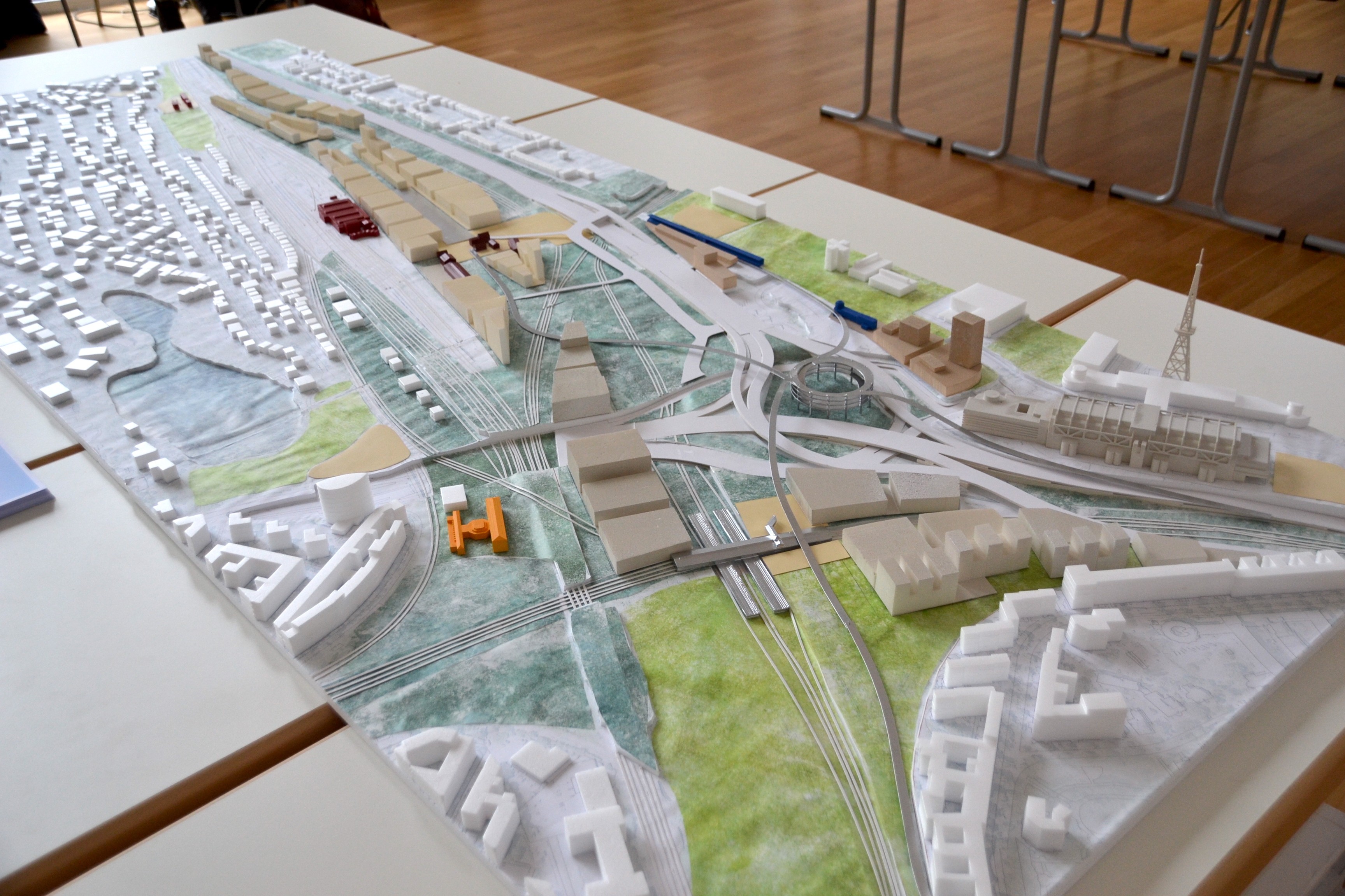 Foto des Modells vom Team Cobe, Kopenhagen