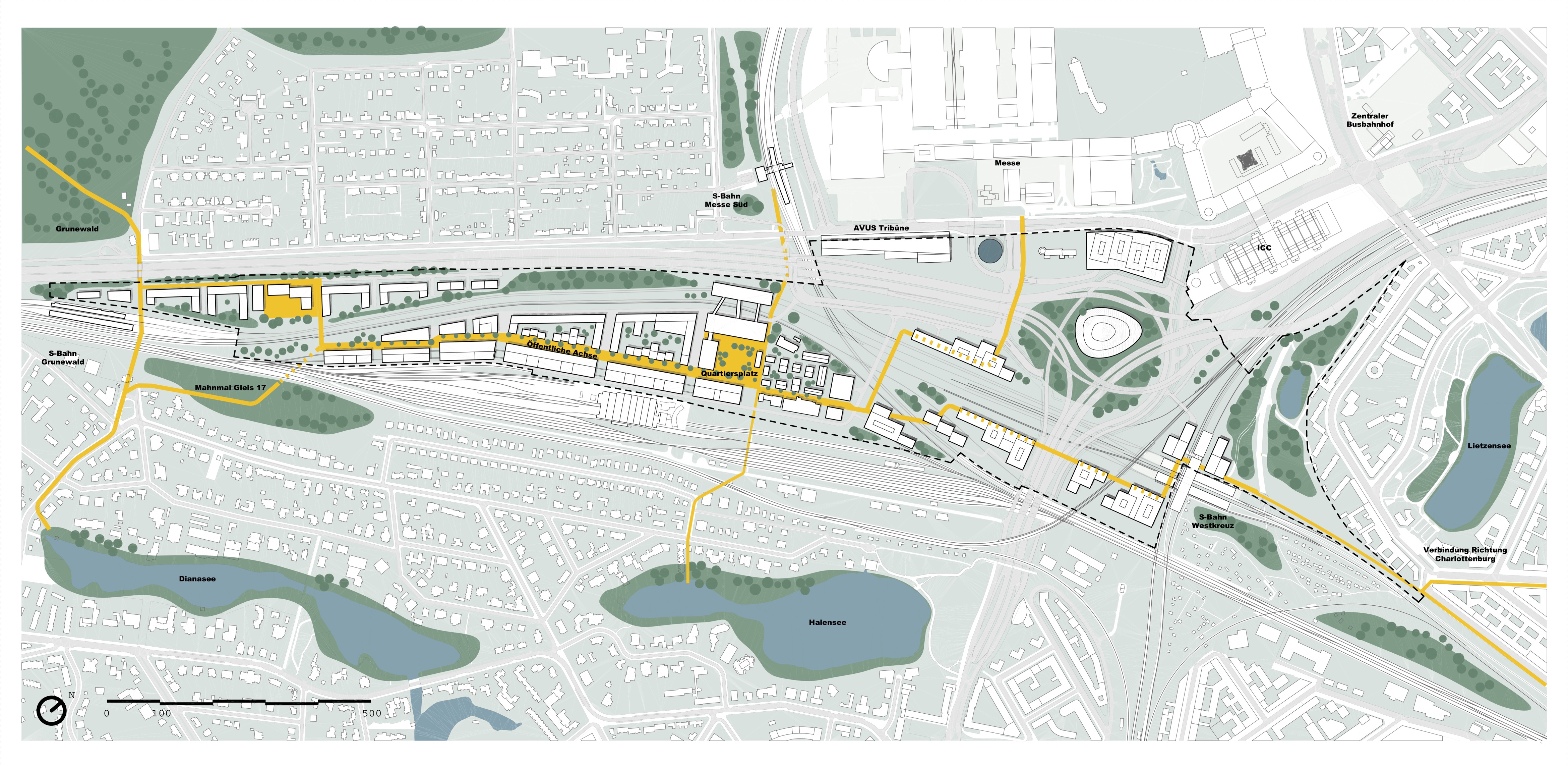 Konzeptidee des Teams Henning Larsen Architects A/S, Kopenhagen