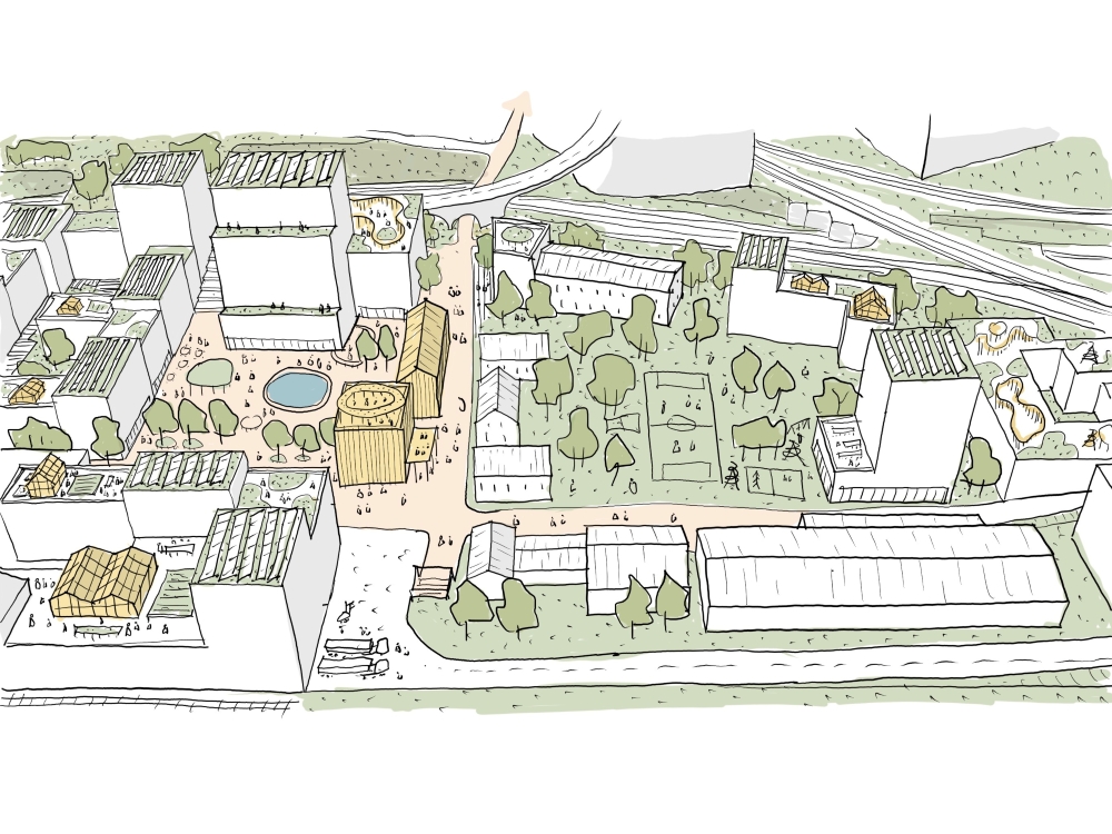 Visualisierungen des Teams Henning Larsen Architects A/S, Kopenhagen