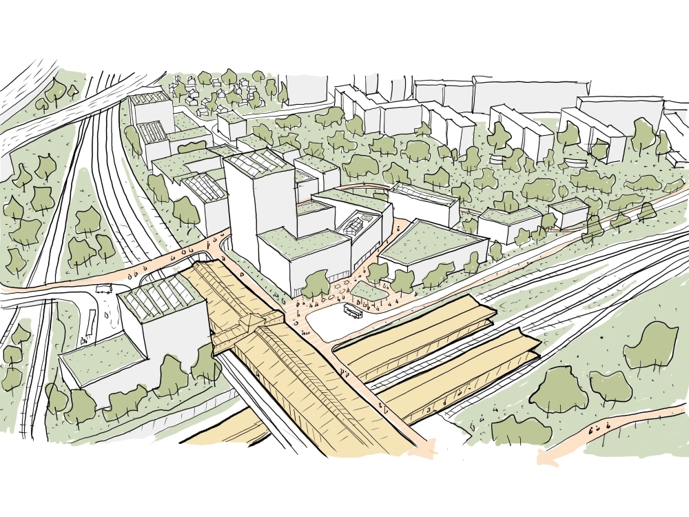 Visualisierungen des Teams Henning Larsen Architects A/S, Kopenhagen