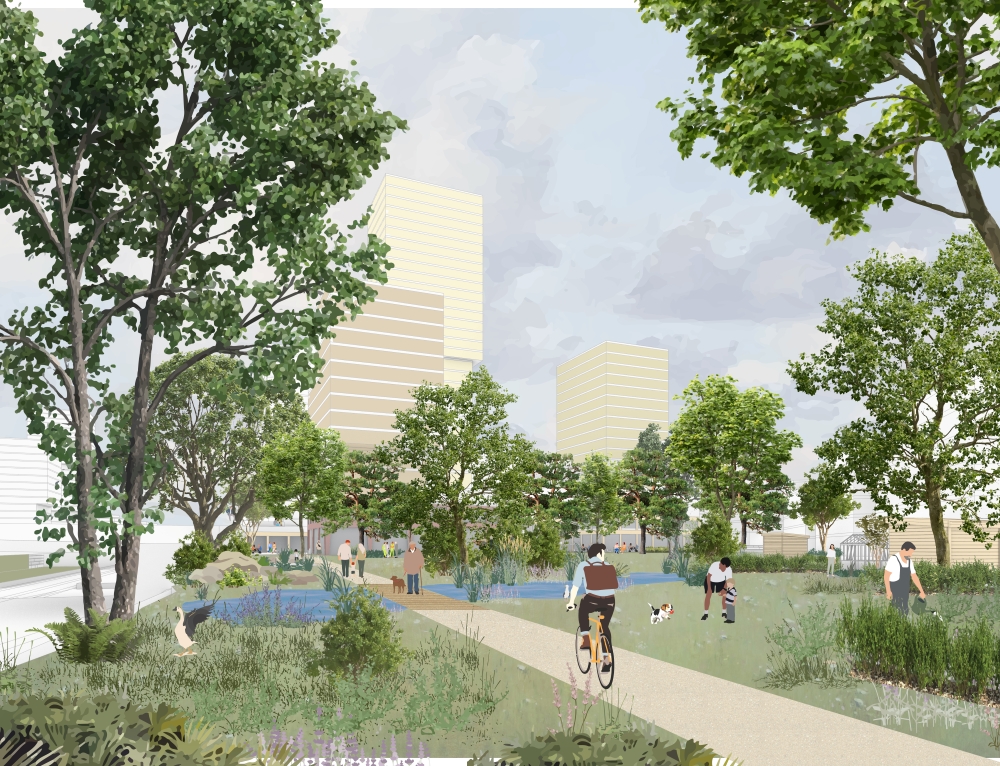 Hochhauscluster am Westkreuz