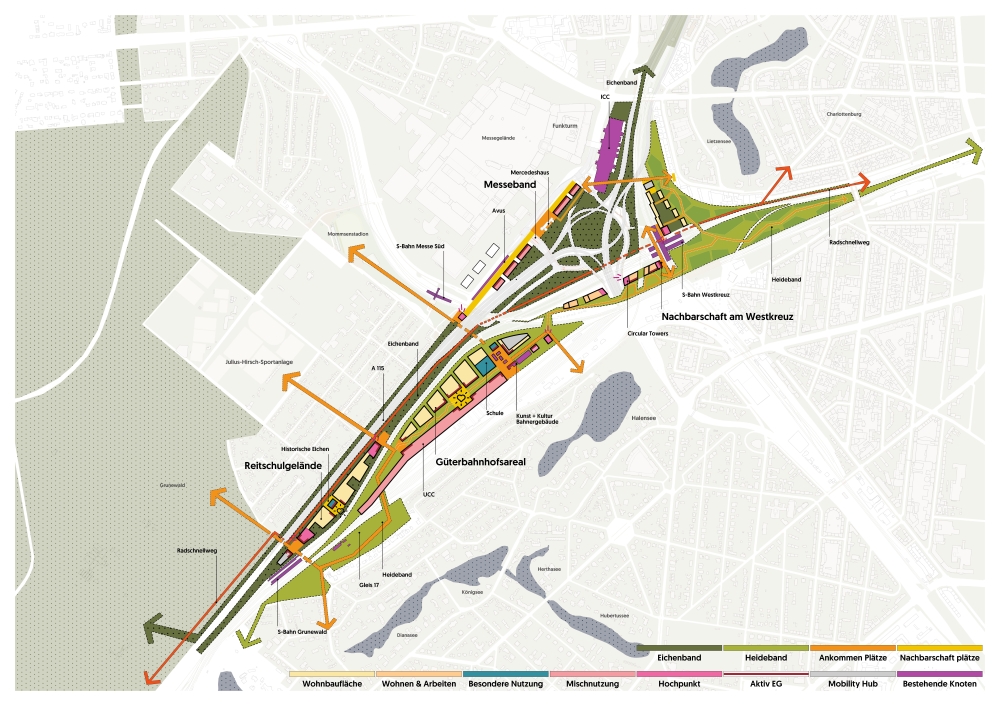 Masterplan des Teams asp Architekten GmbH, Stuttgart