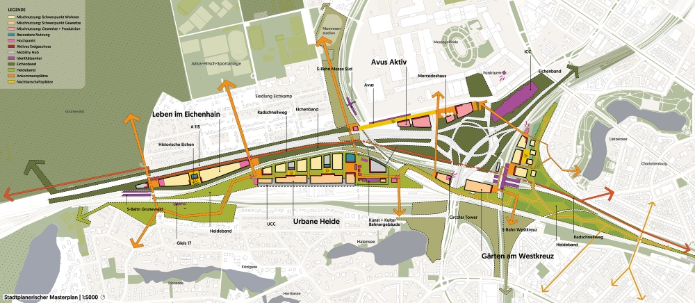 Masterplan des Teams asp Architekten GmbH, Stuttgart