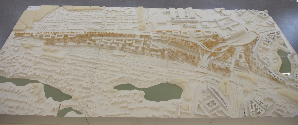 Modellansicht des Teams asp Architekten GmbH, Stuttgart