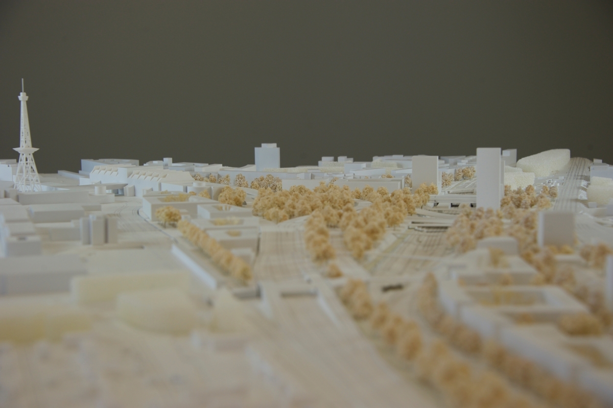 Modellansicht des Teams asp Architekten GmbH, Stuttgart