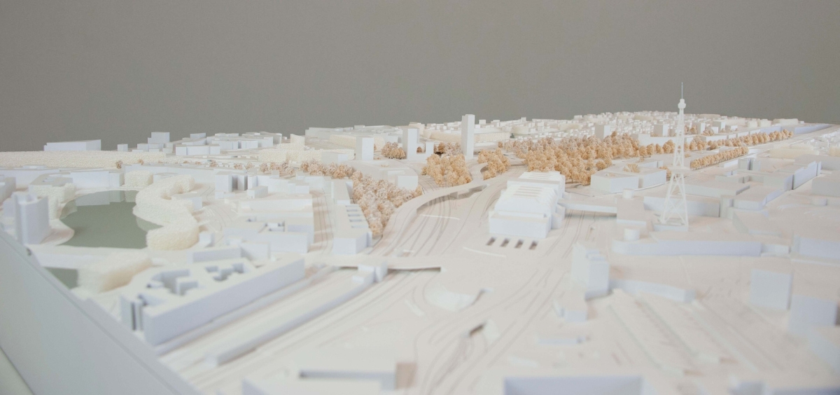 Modellansicht des Teams asp Architekten GmbH, Stuttgart