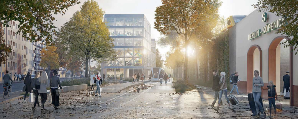 Visualisierung des städtebaulichen Testentwurfs @ ADEPT und Karres en Brands