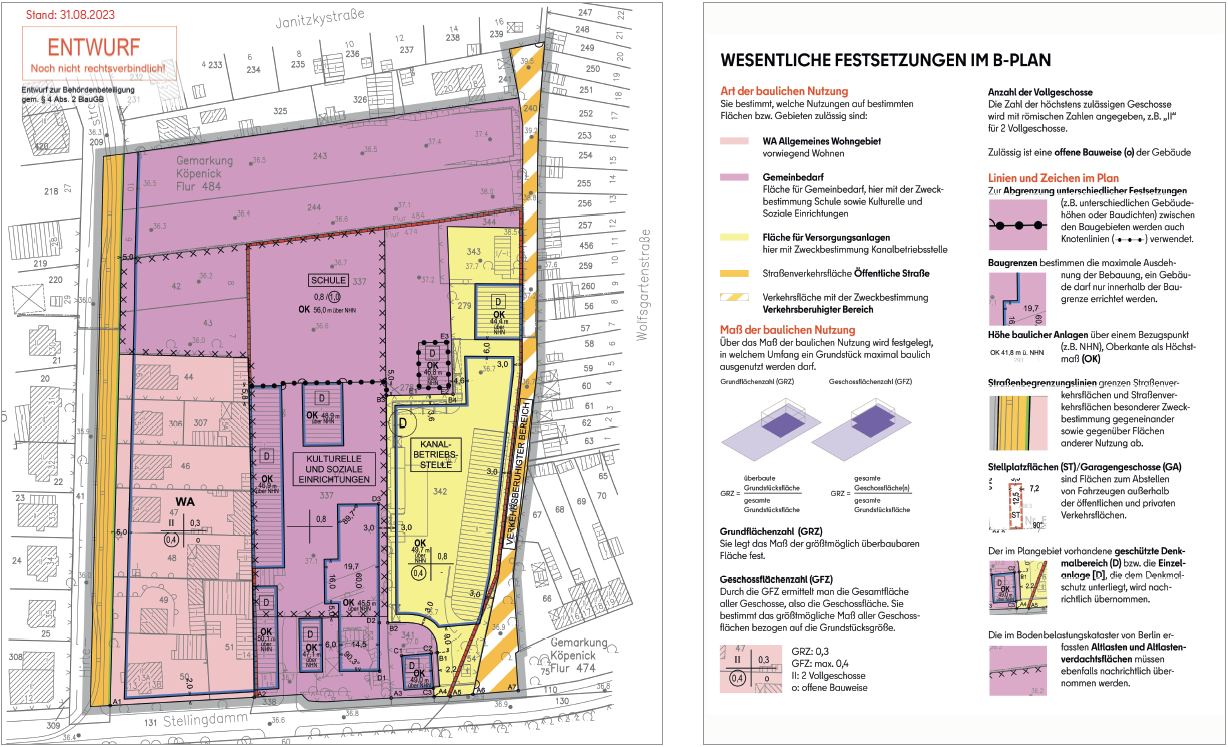 B-Plan 9-80 © Senatsverwaltung für Stadtentwicklung, Bauen und Wohnen