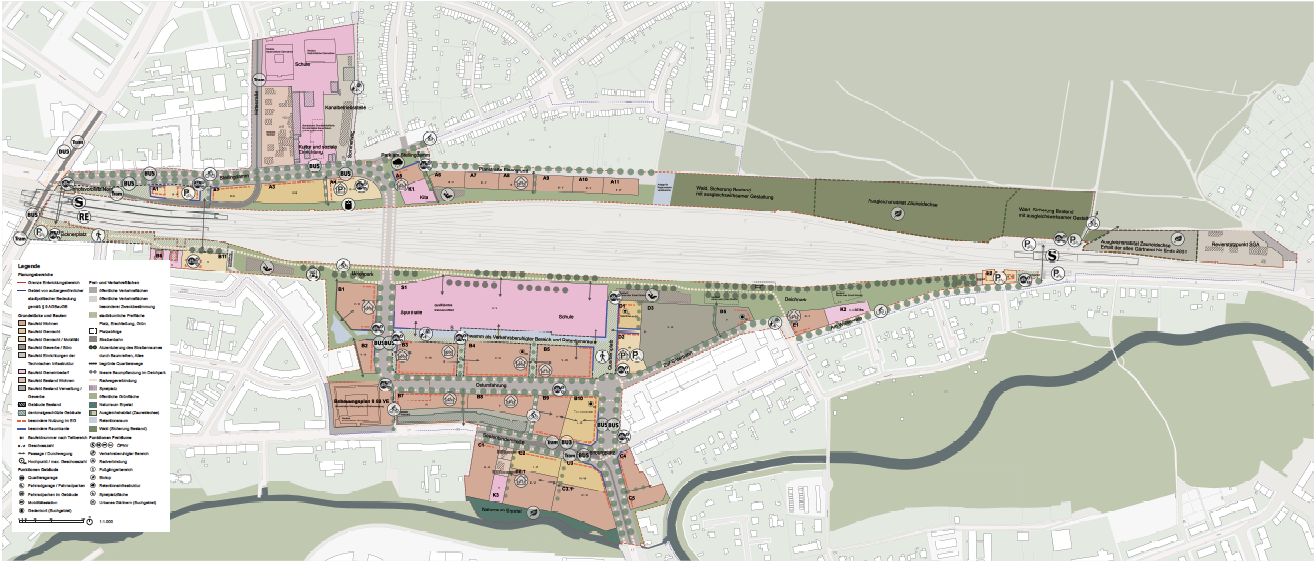 Städtebaulich-freiräumlicher Rahmenplan @ ADEPT und Karres en Brands mit PGT Umwelt & Verkehr