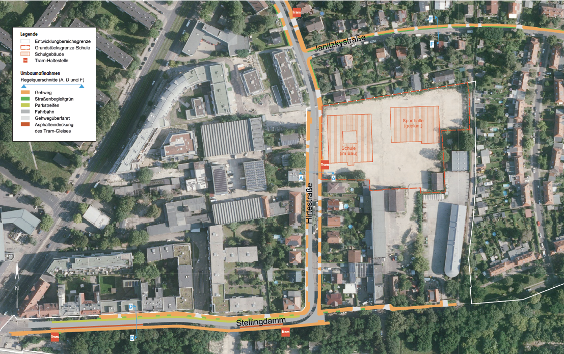 Umbaumaßnahmen © WISTA.Plan 