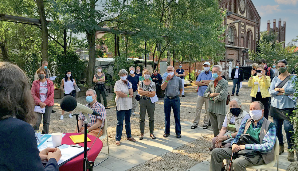 Informationsveranstaltung, September 2020 © UrbanPlan