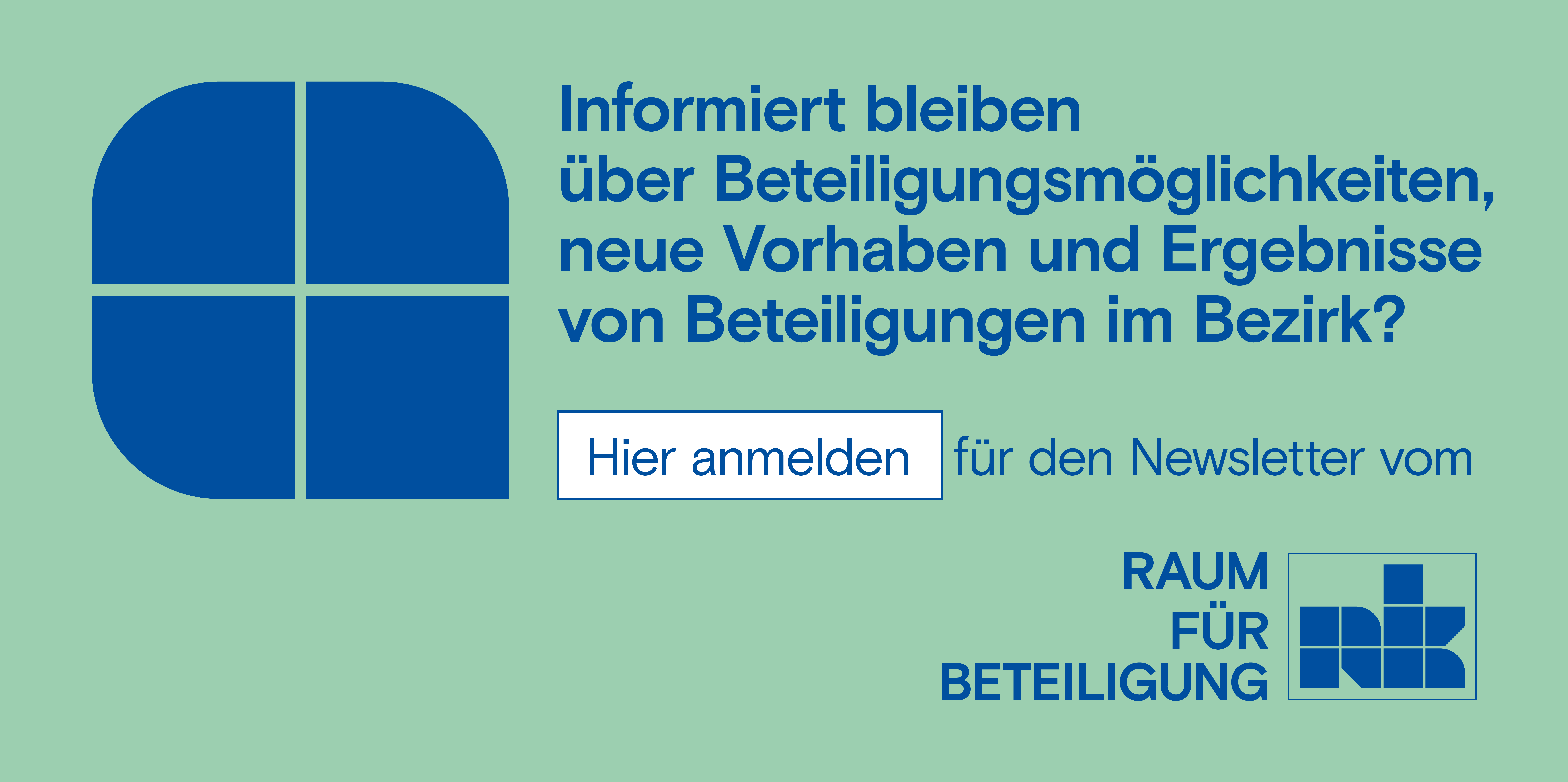 Grafik mit Link zum Newsletter